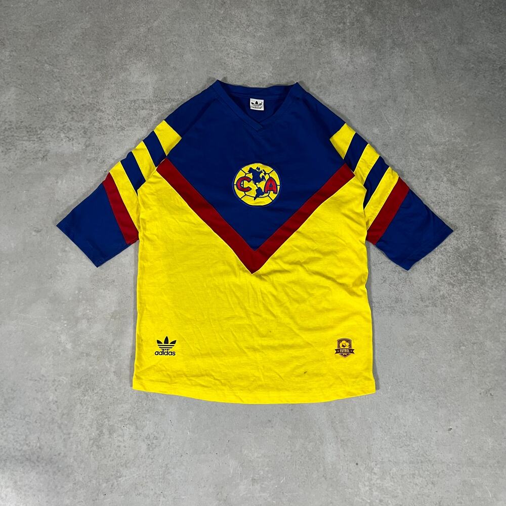 Vintage Club America 1980s Reissue Futbol Retro Size Large